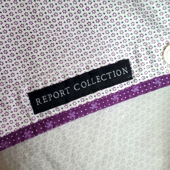 Men's Dress Shirt - Report Collection, Slim Fit - Picture 6 of 14